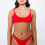 The Mykonos Top - Red